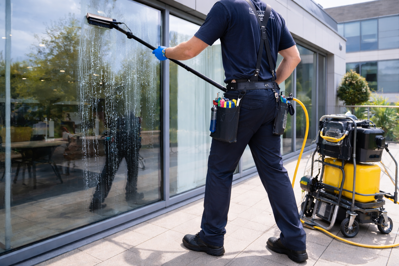 Professional Window Cleaning Services by Jurassic Coast Cleaning